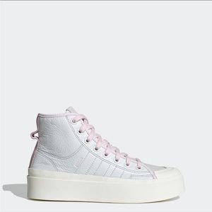 Women’s Adidas Nizza RF platform mid shoes Size 9